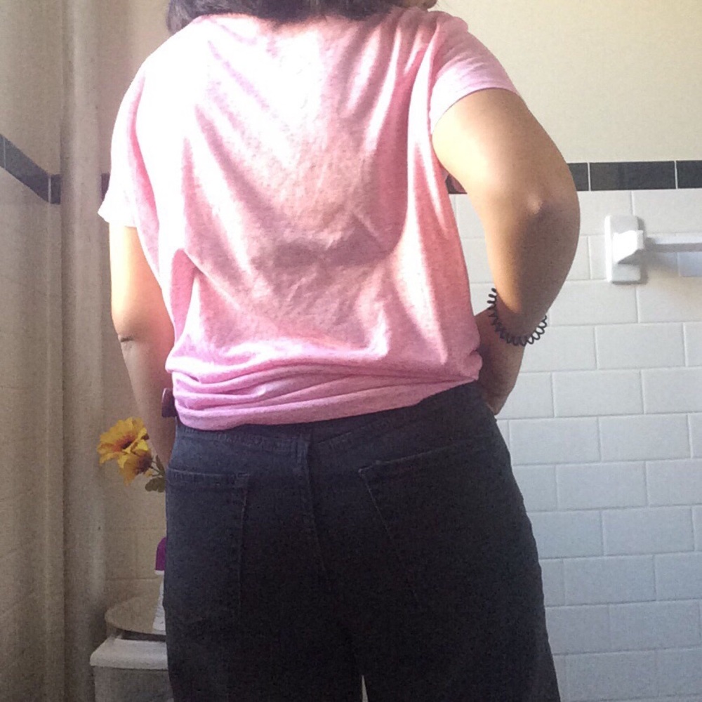 Pink basic t - Picture 3 of 4